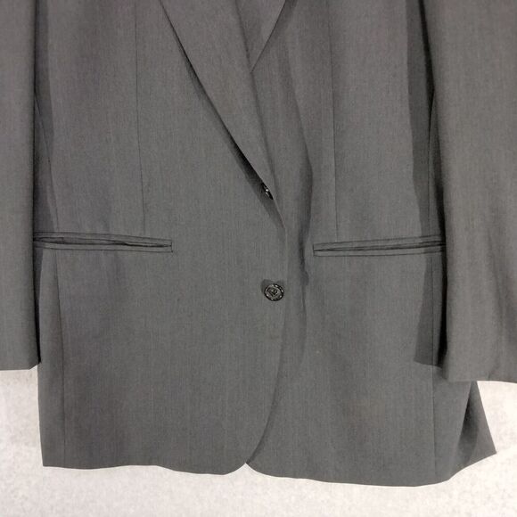 Burberrys' Jacobson's Jacket Mens 40R Gray 100% Wool USA Made Sports Coat Blazer - Picture 3 of 11